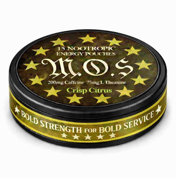 Crisp Citrus Caffeine L-Theanine pouches